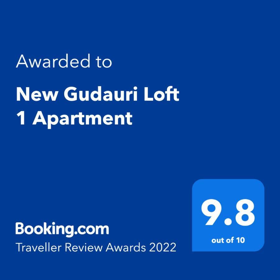 Апартаменты New Gudauri Loft 1 Экстерьер фото